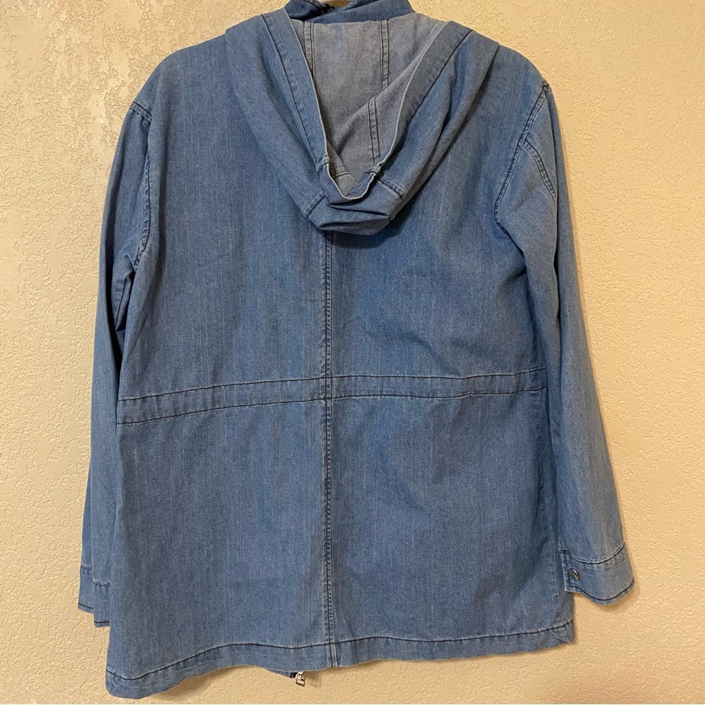 1 Sunset Lane lightweight denim utility jacket - Picture 4 of 9